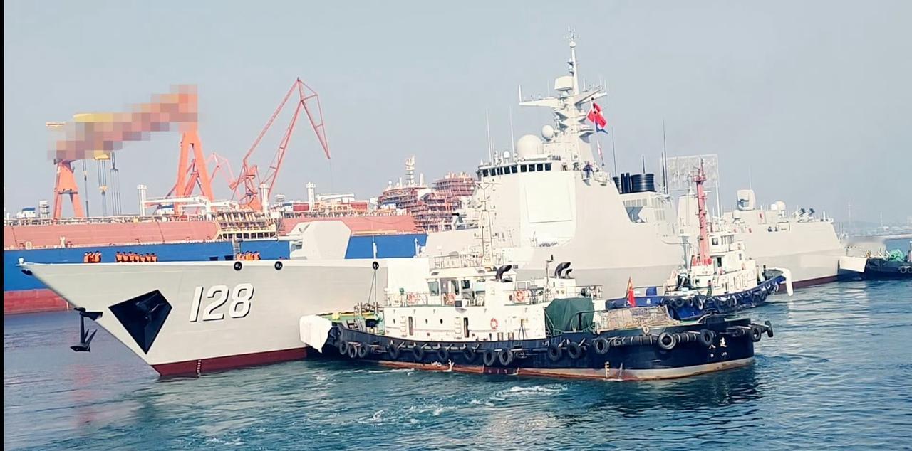 128“甘孜”刷号即将交付了，052D型34号舰