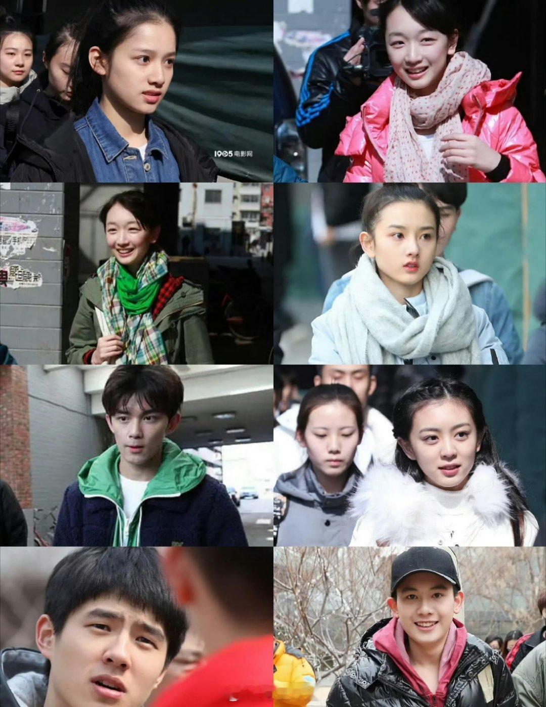 现在回看之前参加艺考的张婧仪、周冬雨、宋祖儿、吴磊等等这些人的艺考照，发现真的年