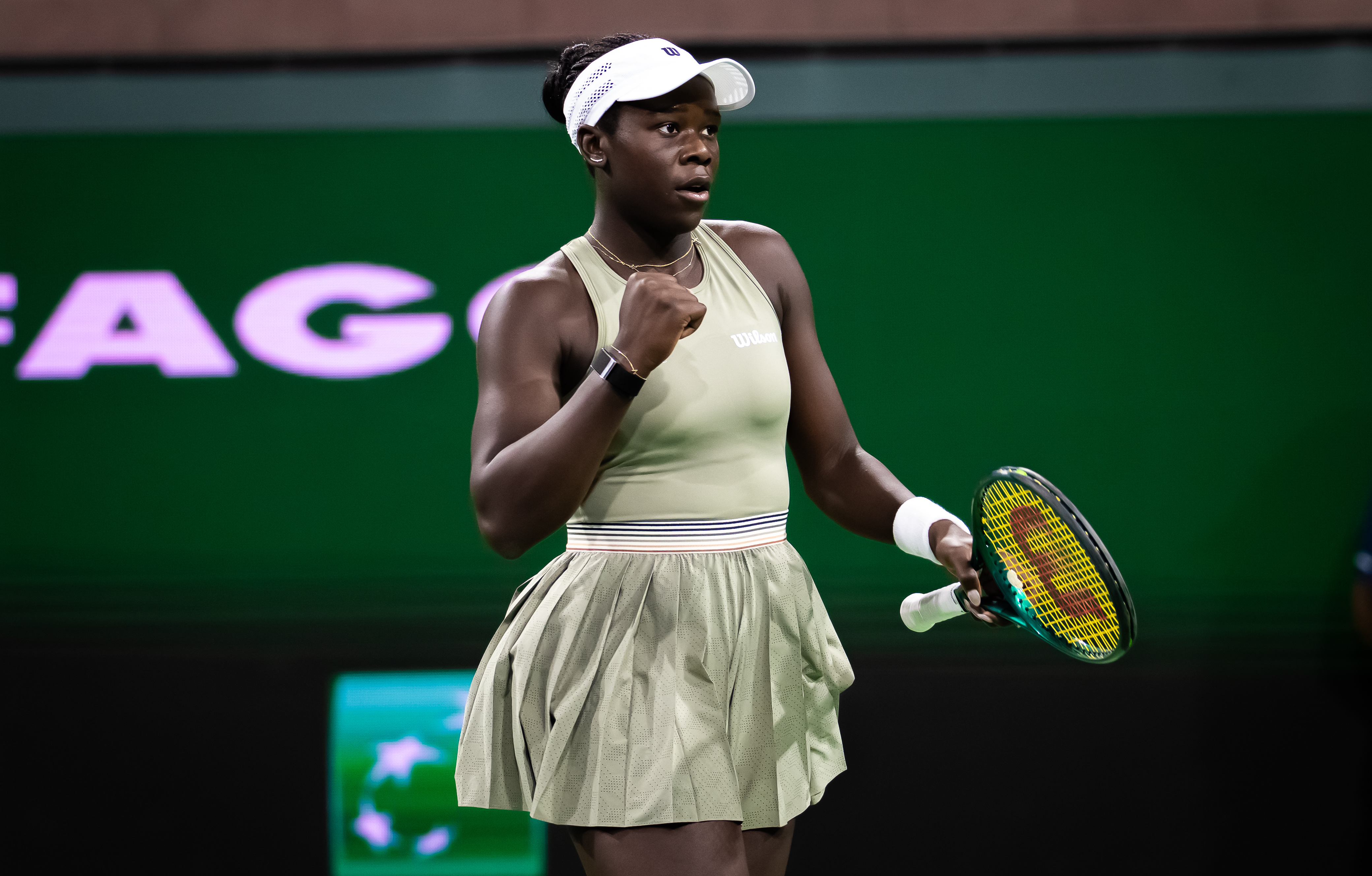 姆博科晋级再战萨巴伦卡💥WTA1000印第安维尔斯站第四轮，10号种子姆博科以