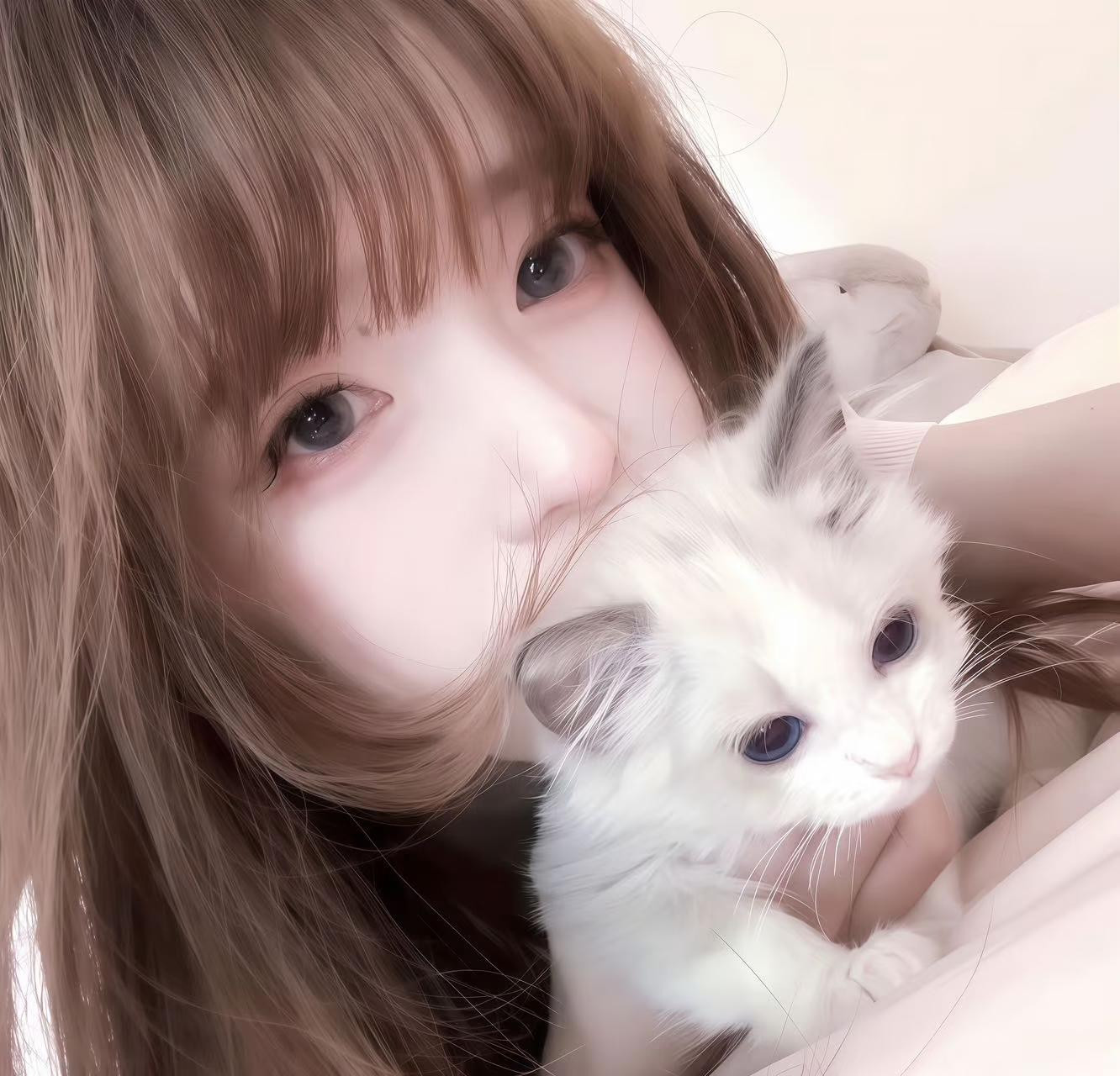 𝙒𝙚𝘾𝙝𝙖𝙩｜ins风女头｜头像背景图搭配 