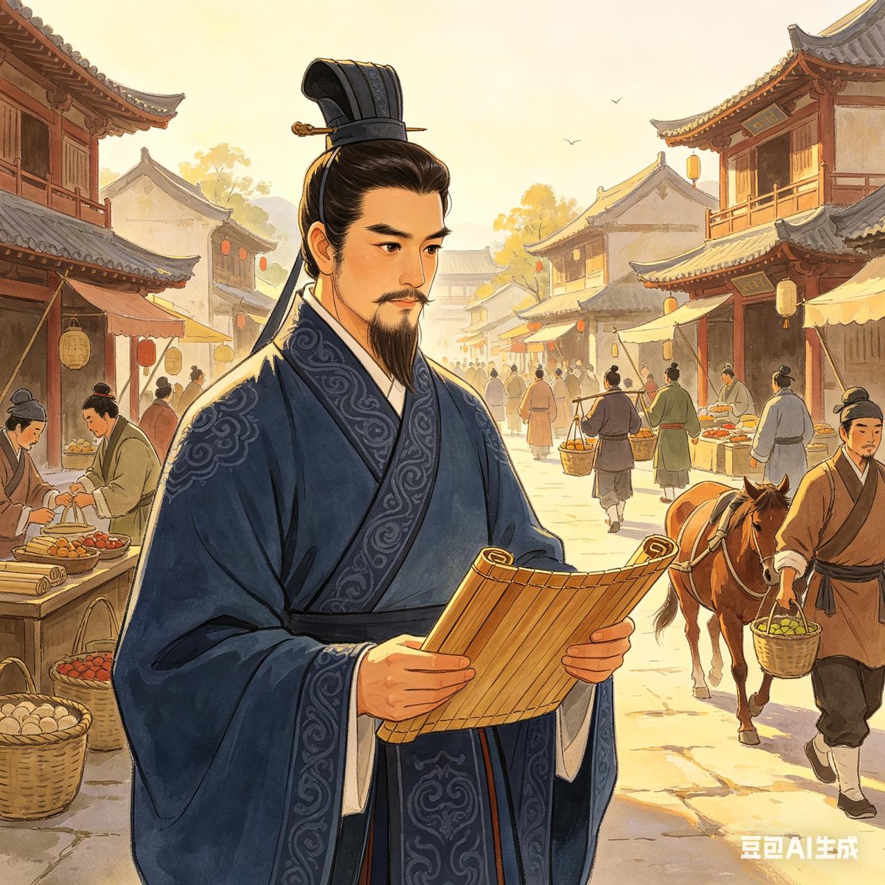 东汉时，张堪在蜀郡任太守，他为官清正廉明，从不贪贿财物，一家人的生活清贫，还不如