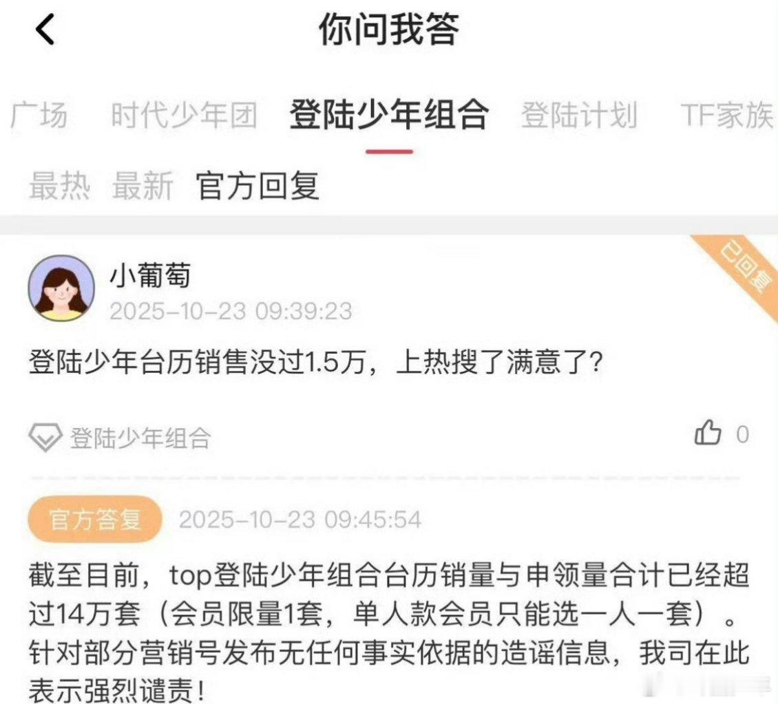 时代峰峻称登陆少年台历销量超14万套登陆少年台历销量超14万套 14万套的销量实