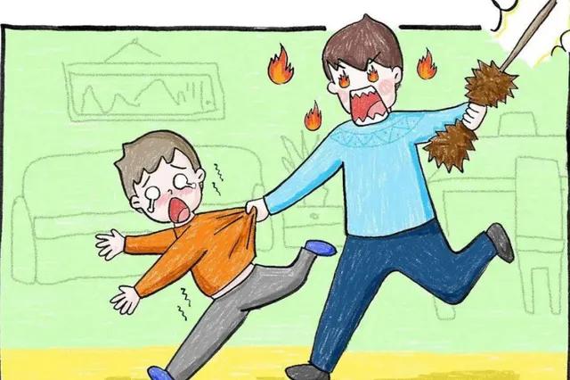 新来同事被打了，
问他咋回事这么严重，？
他说被老爸打了…

我问他“你爸干嘛打