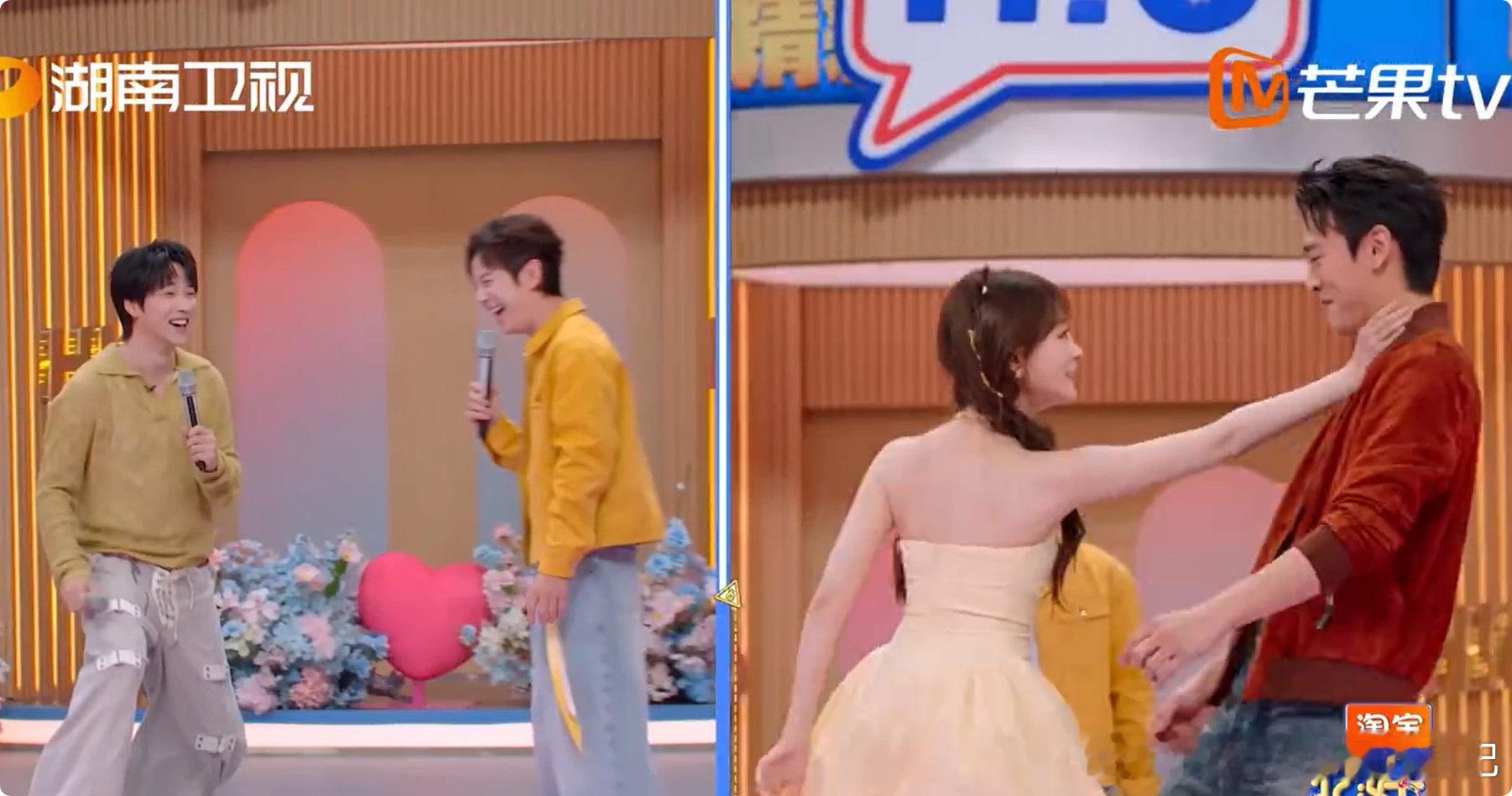 祝绪丹把舞跳出了掰手腕的架势你好星期六别人跳是性感，祝绪丹跳是力量感，这反差萌太