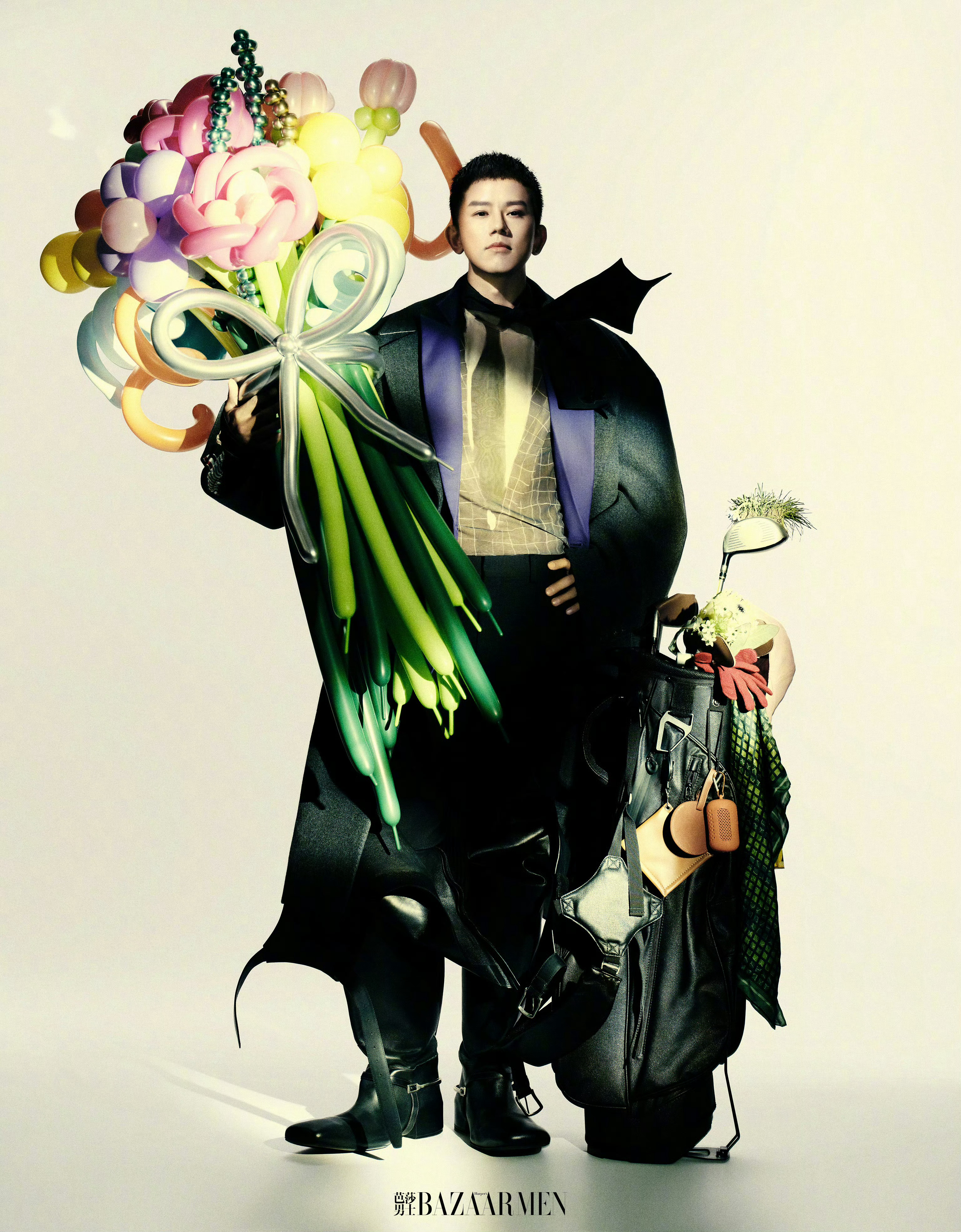 张杰生日双封张杰芭莎男士生日双封大片释出，一起赏析！！下个月张杰成都演唱会不见不