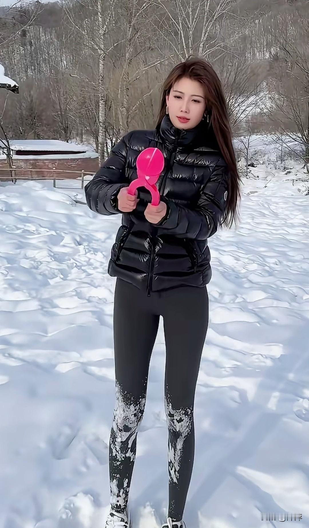 好怀念小时候，一下雪就和小伙伴们打雪仗。