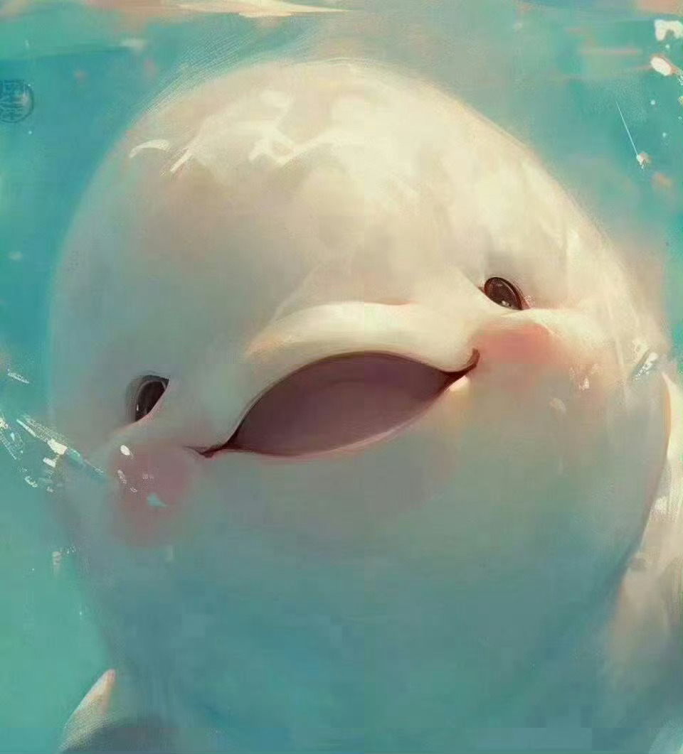 秒赞这只小海豚，你会收到期盼已久的好消息 💫  