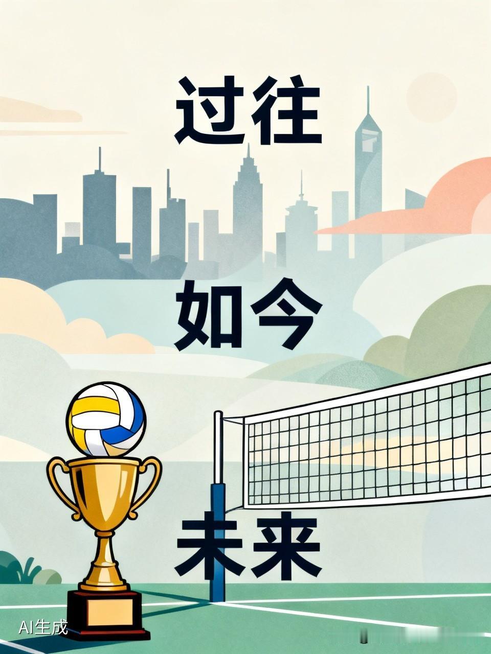 [过往、如今、未来]
过往……
我们曾有过辉煌富足的时光，
我们拥有“排球之城”