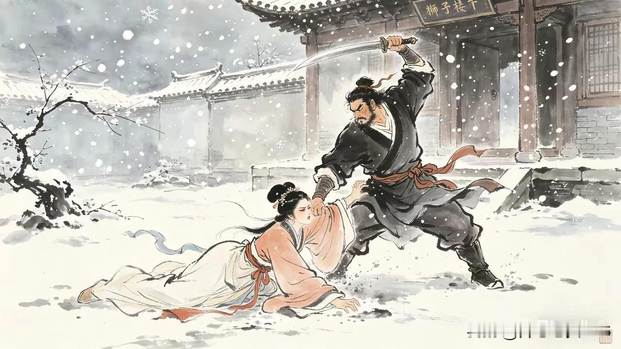 大郎含冤赴九泉，
金莲惹祸惹人嫌。
西门所欠风流债，
武松报仇人称赞。