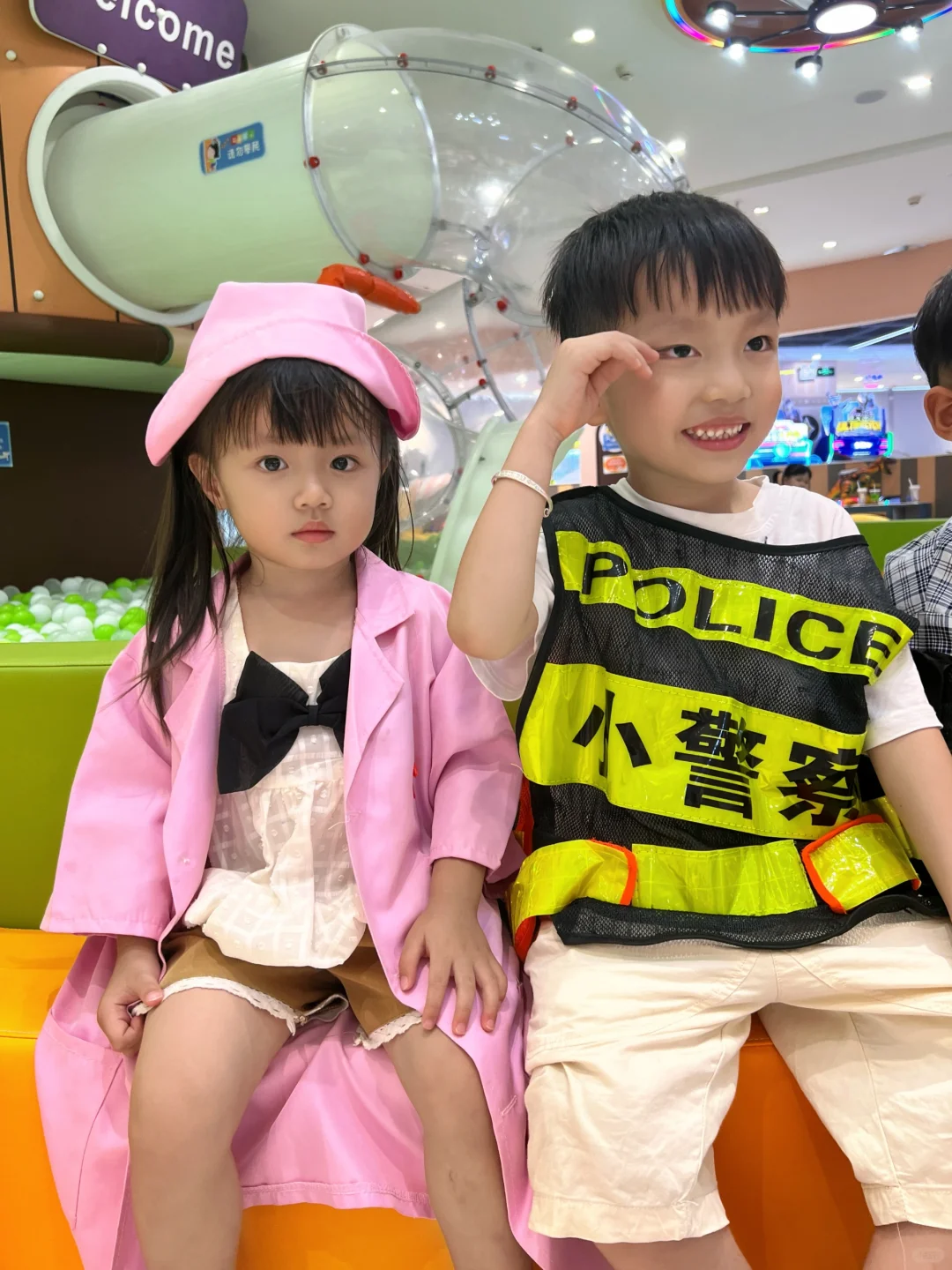 游乐场的快乐呀！又是带娃的一天！