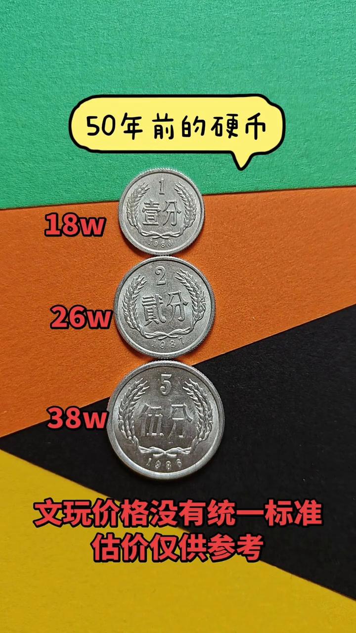 50年前的硬币，文玩价格没有统一标准。
昨天下午二点三十分，北京发出起息通知：麦
