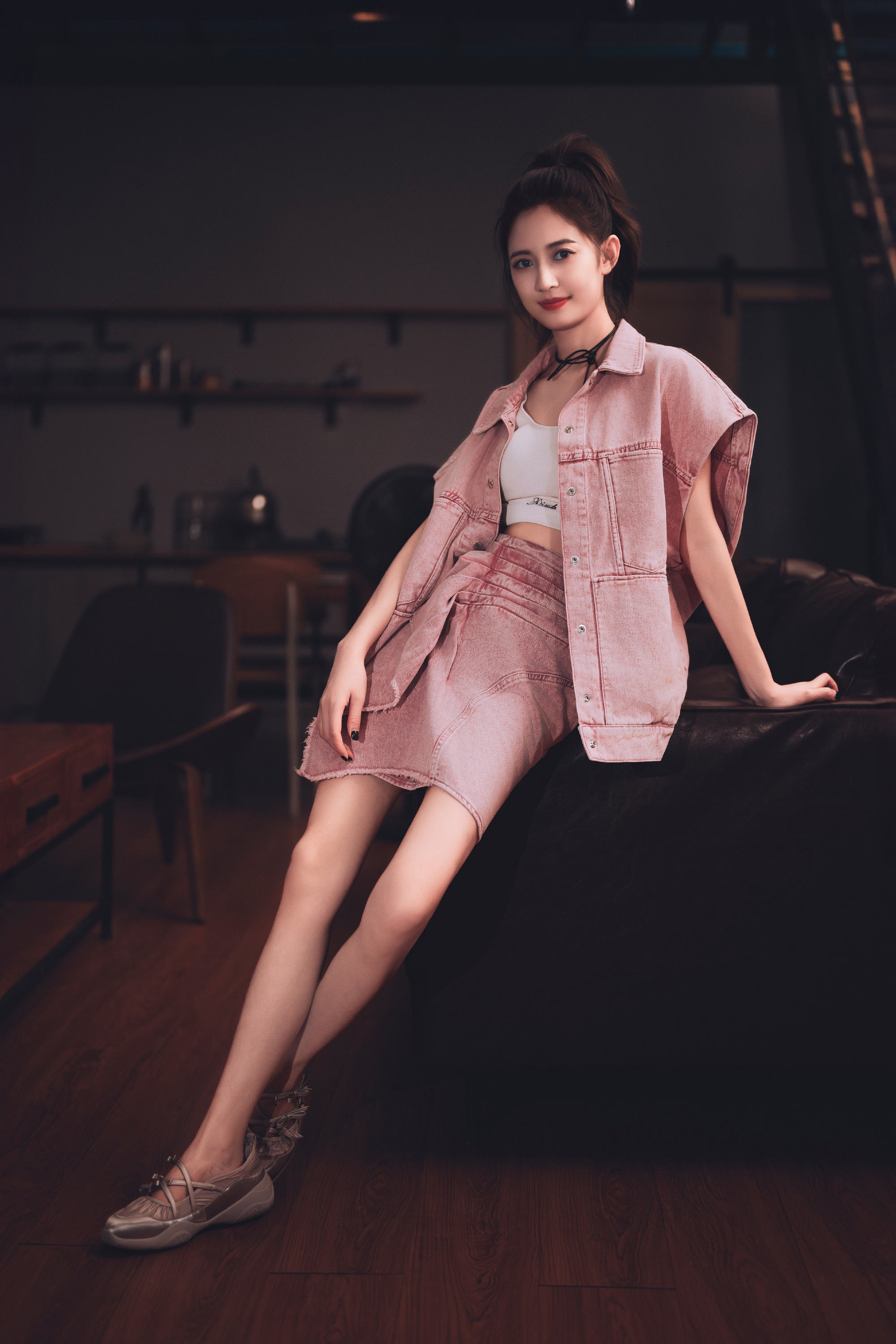 陈钰琪，秋日的绿色穿搭，少女的色彩 ​​​