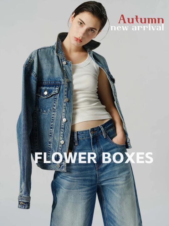 FLOWER花匣子秋季牛仔裤上新通知📢