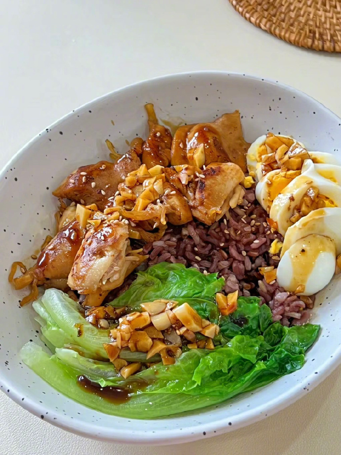 超级快手的照烧鸡腿饭 