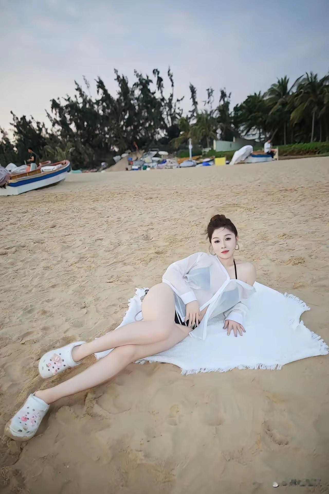 新年爱好打卡去海边[星星眼][星星眼]