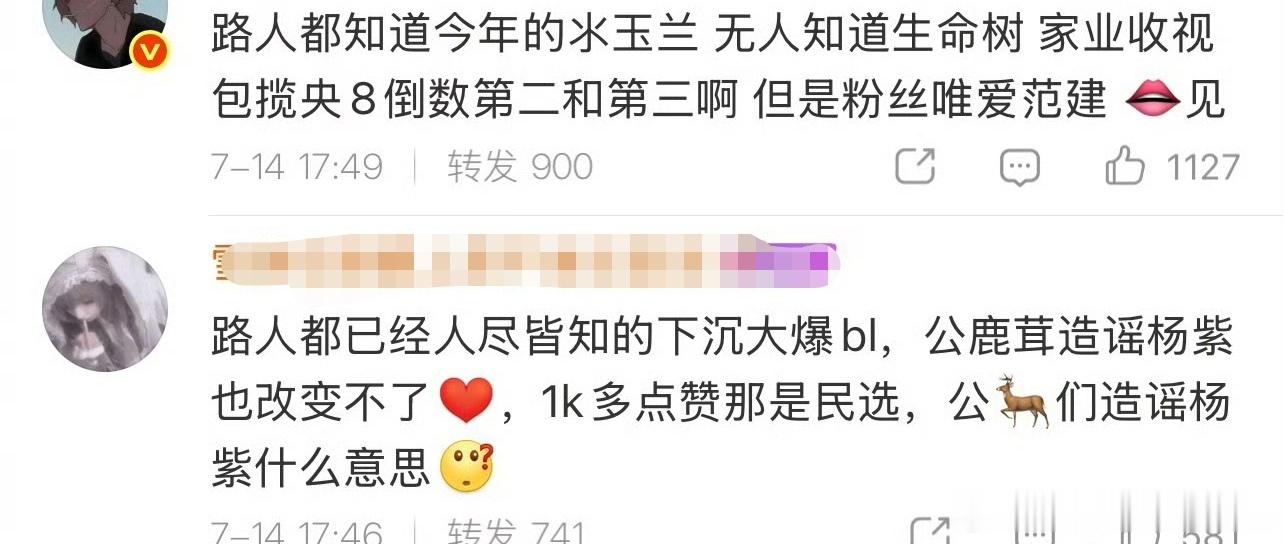杨紫 白鹿两家怎么了？ 