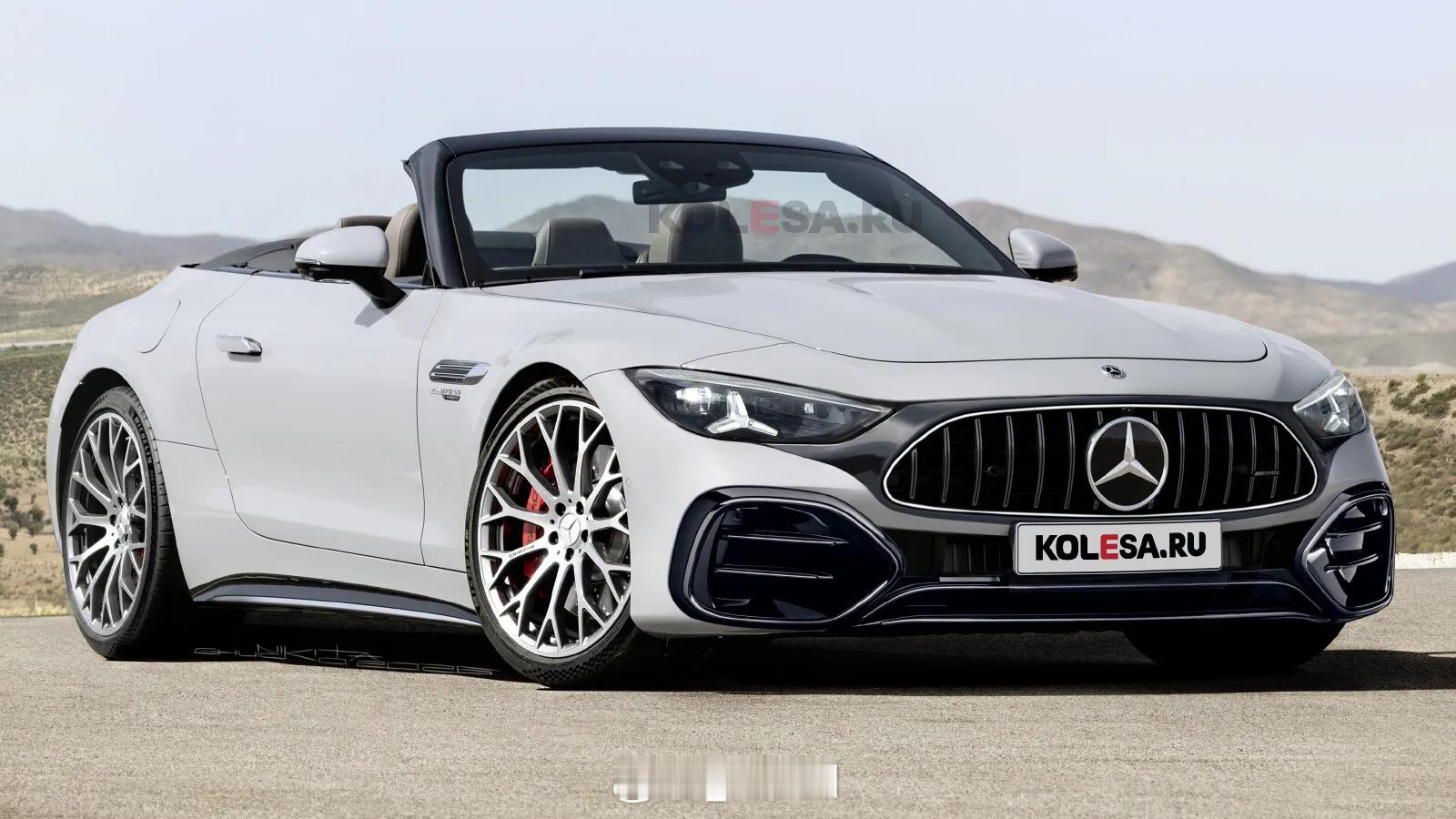 中期改款奔驰AMG SL渲染图 中期改款奔驰AMG SL渲染图，大家觉得怎么样