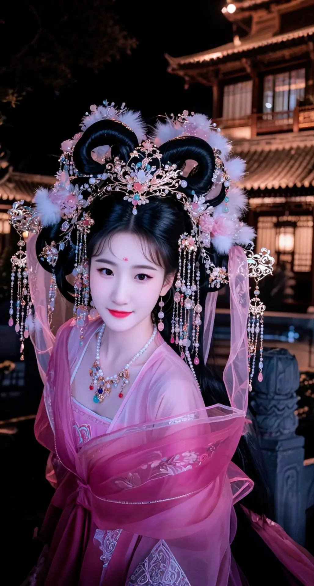 AI扩图 AI古风美人写真 ai创作