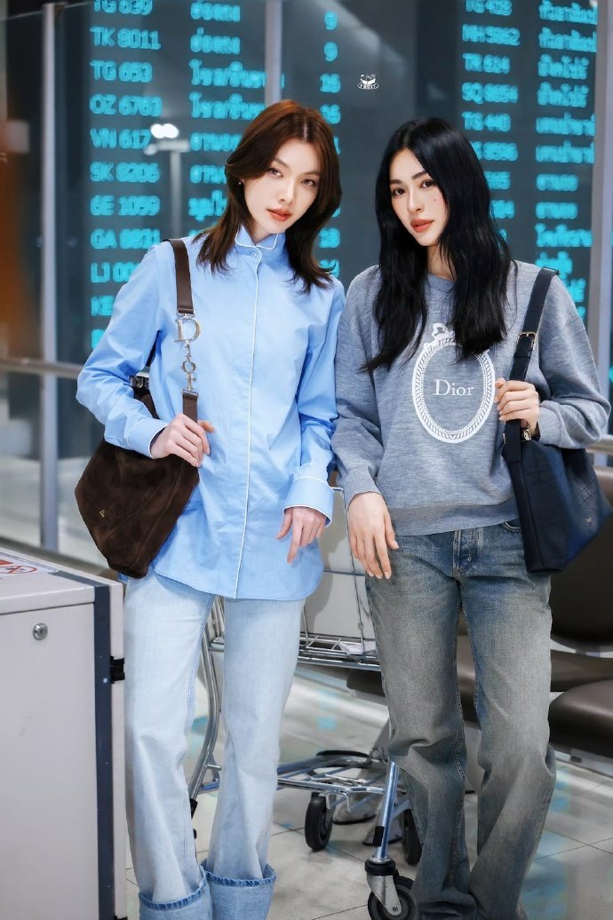 邝玲玲、Orm巴黎时装周出发 