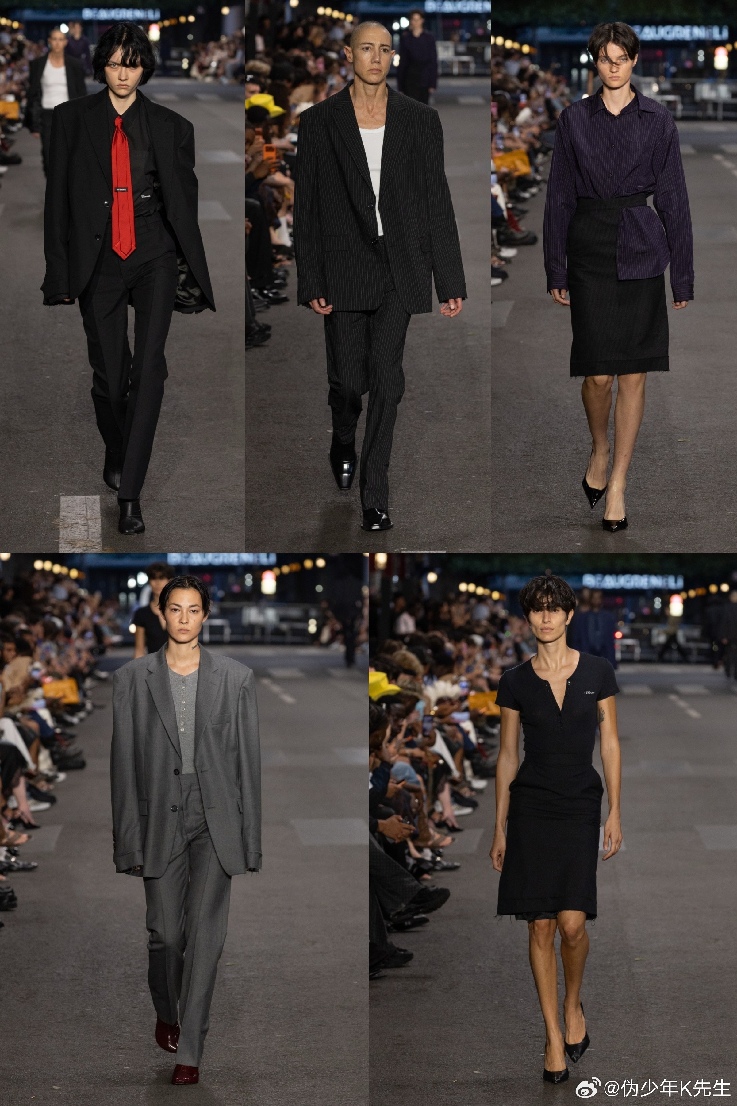 K先生时装周笔记Vetements S/S 2027 Paris2027春夏巴黎