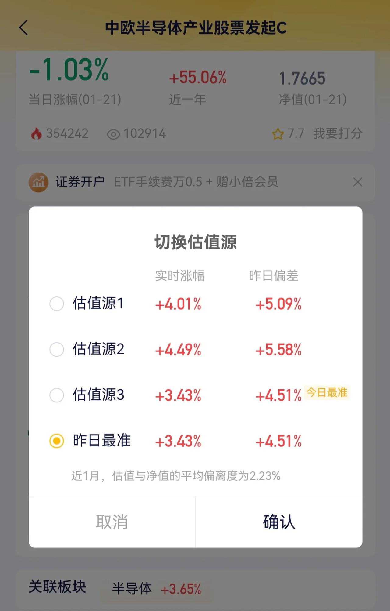 这个真的是奇葩，半导体大涨。估值大涨4个点，和别的比起来也是中规中矩。没有想到的