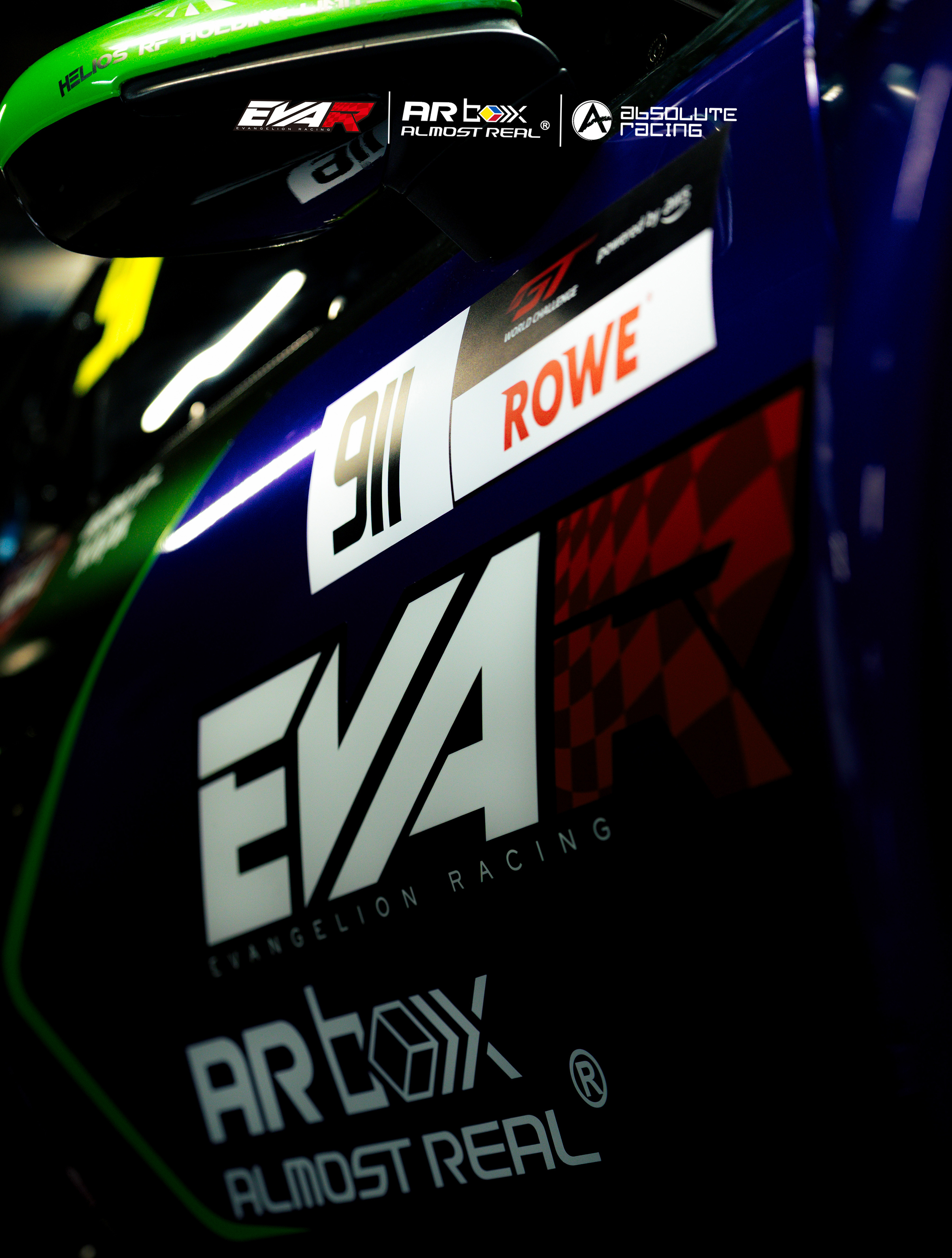 ARbox联手Absolute绝对车队以及EVA Racing，以初代机配色91