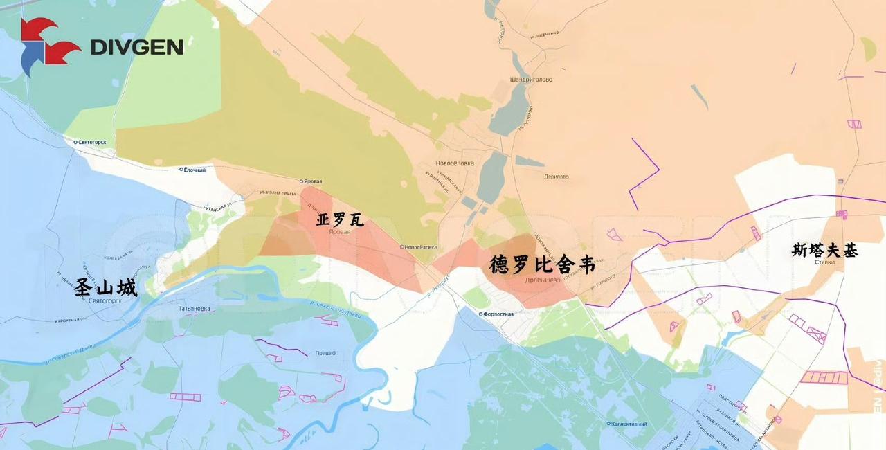 俄军解放亚罗瓦和德罗比舍韦！
3月6日，俄军解放了红利曼北部的亚罗瓦和德罗比舍韦