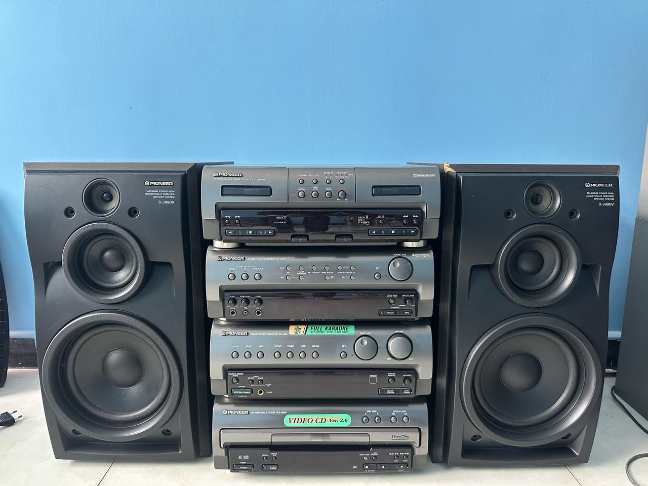 日本原装先锋990高端组合音响