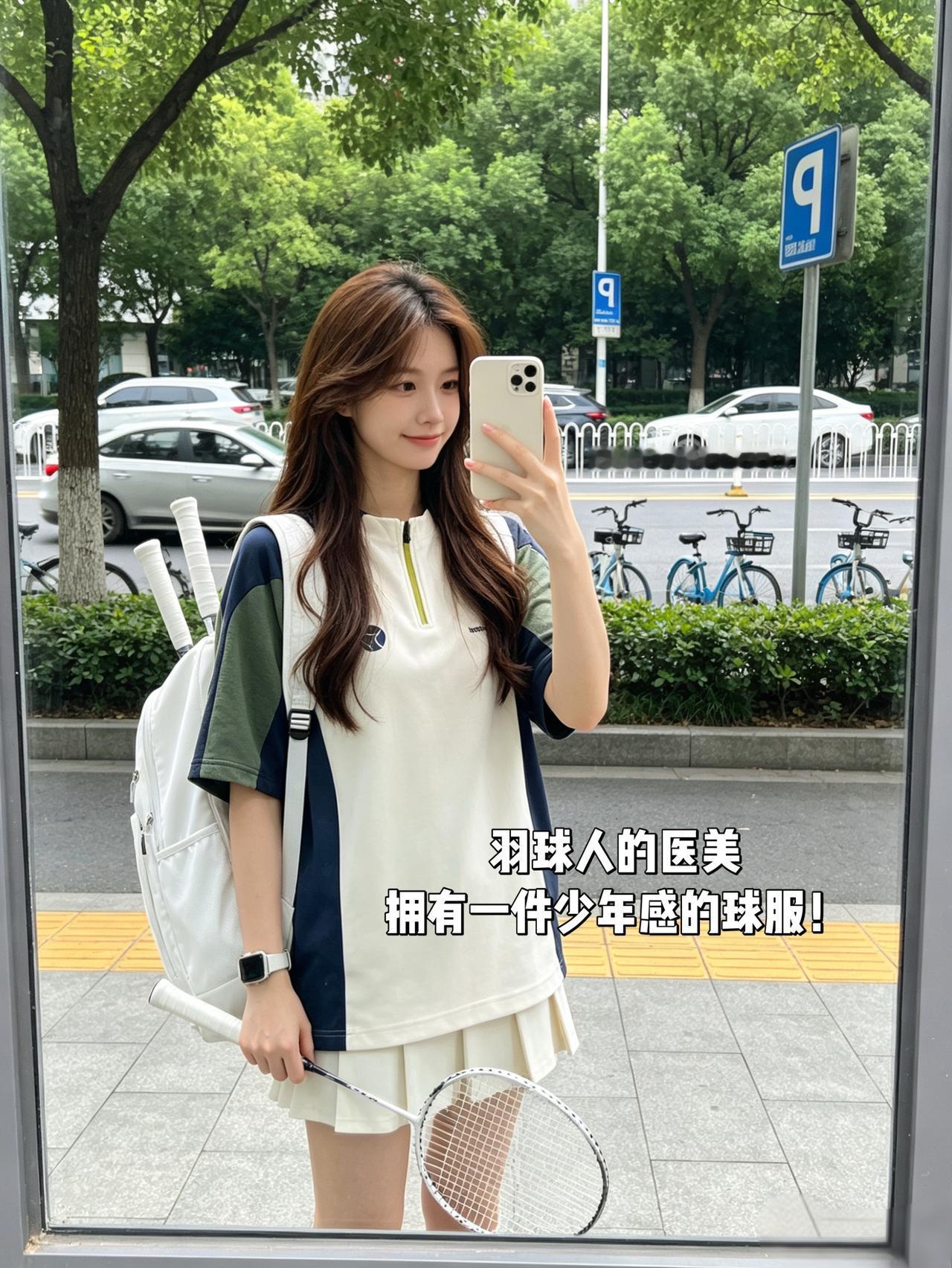 羽球人的医美
拥有一件少年感的球服！