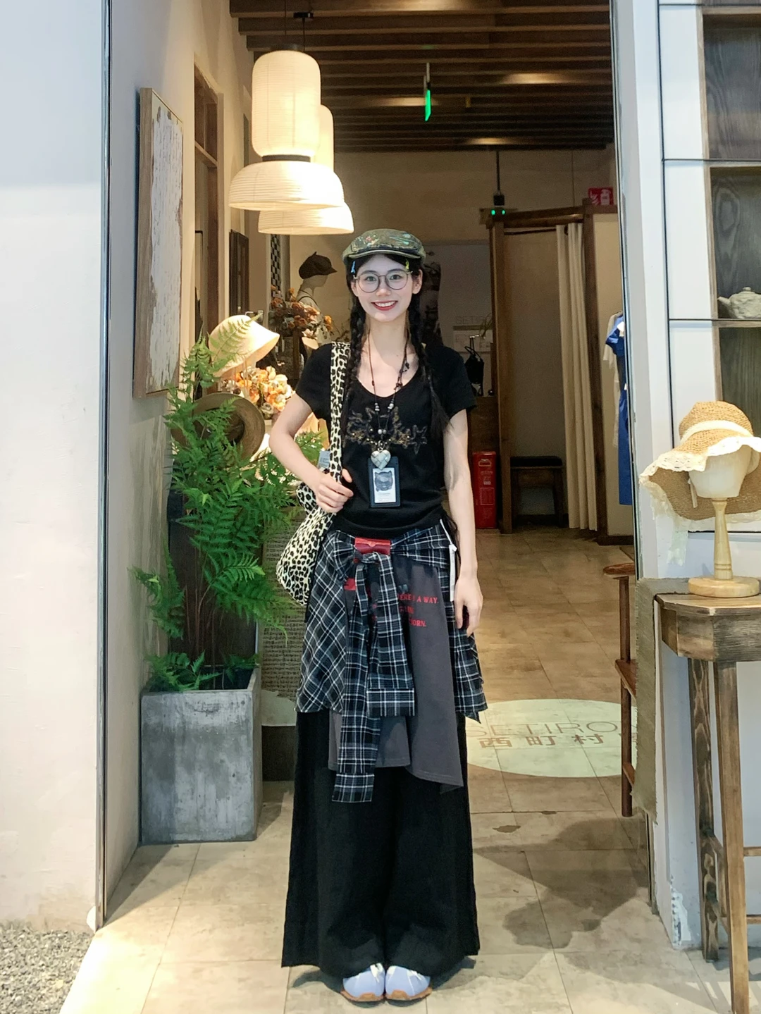 163 90｜裙裤叠穿潮酷穿搭ootd🪄
