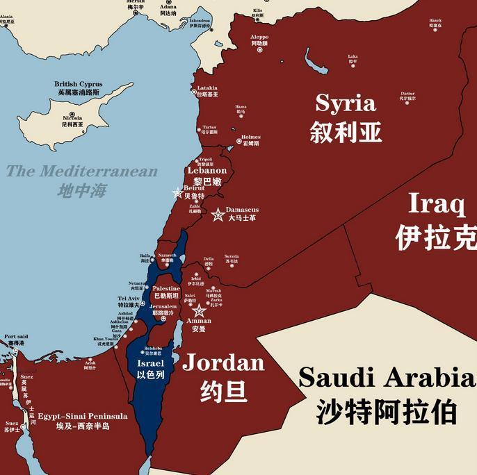 中东地区最尴尬的事情是，阿拉伯人从来都没有兴趣建立一个巴勒斯坦国家。当年的计划是