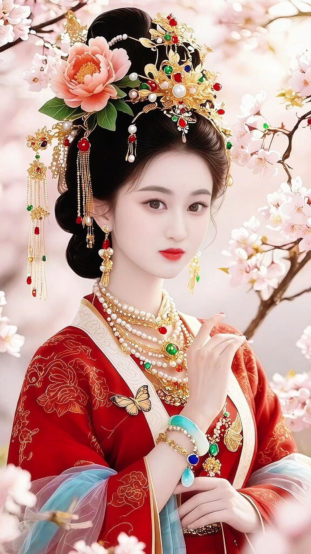 国风的美感 汉服 古风美人 汉服小姐姐 汉服之美在华夏