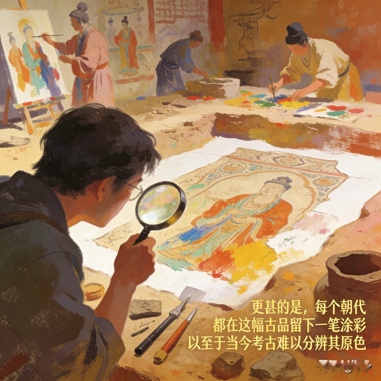 《涂抹历史留白》
           原创 | 東汐

请别把古代作品的留白