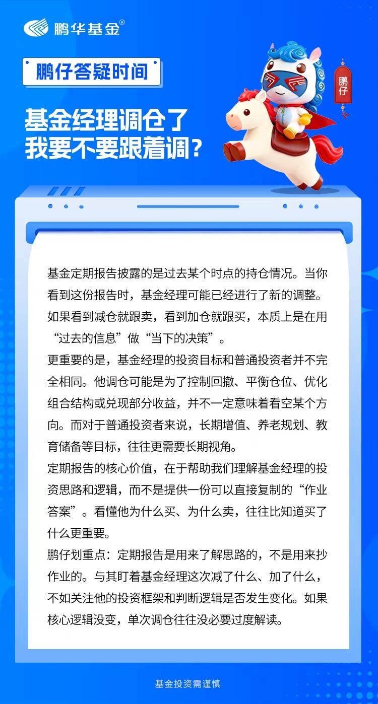 6月接近尾声，A股即将进入中报披露季。不少鹏友已经开始关注基金经理会不会调仓、哪