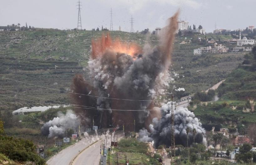 周日，以色列军方对黎巴嫩南部及北部目标发动空袭和炮击，致使基础设施受损，大量平民