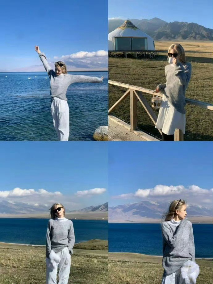 学一些旷野自由感拍照姿势嘎嘎出片！ 