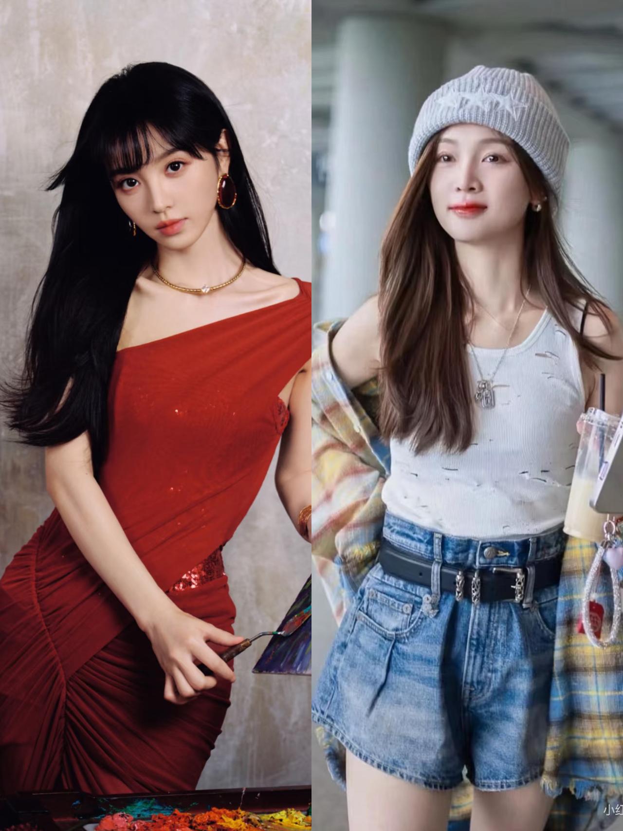 问所有男同胞一个问题，不许撒谎。

左边田曦薇，29岁，168cm，灵气十足的邻