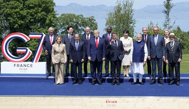 G7刚开完会，就急着给台海画红线了？
6月17日，法国峰会落下帷幕。
七国领袖在