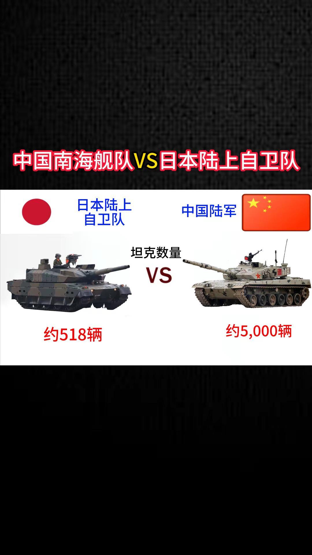 中国陆军VS日本海上自卫队。军事科普 军事科技 军事爱好者 军事迷