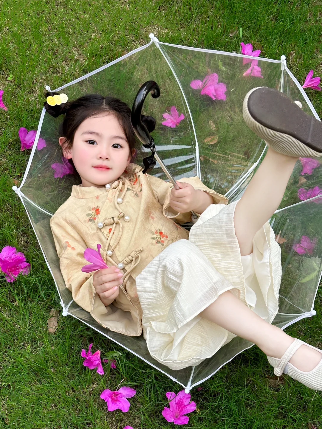 春天当然要和花花拍照喽～