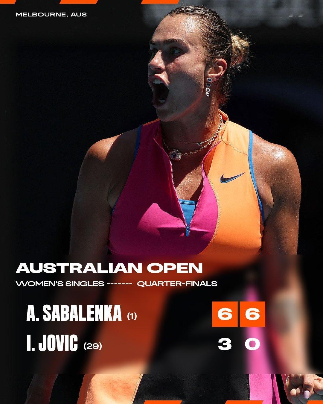 网球talking大会 | 澳网2026 | 萨巴伦卡进澳网女单四强  现役硬地