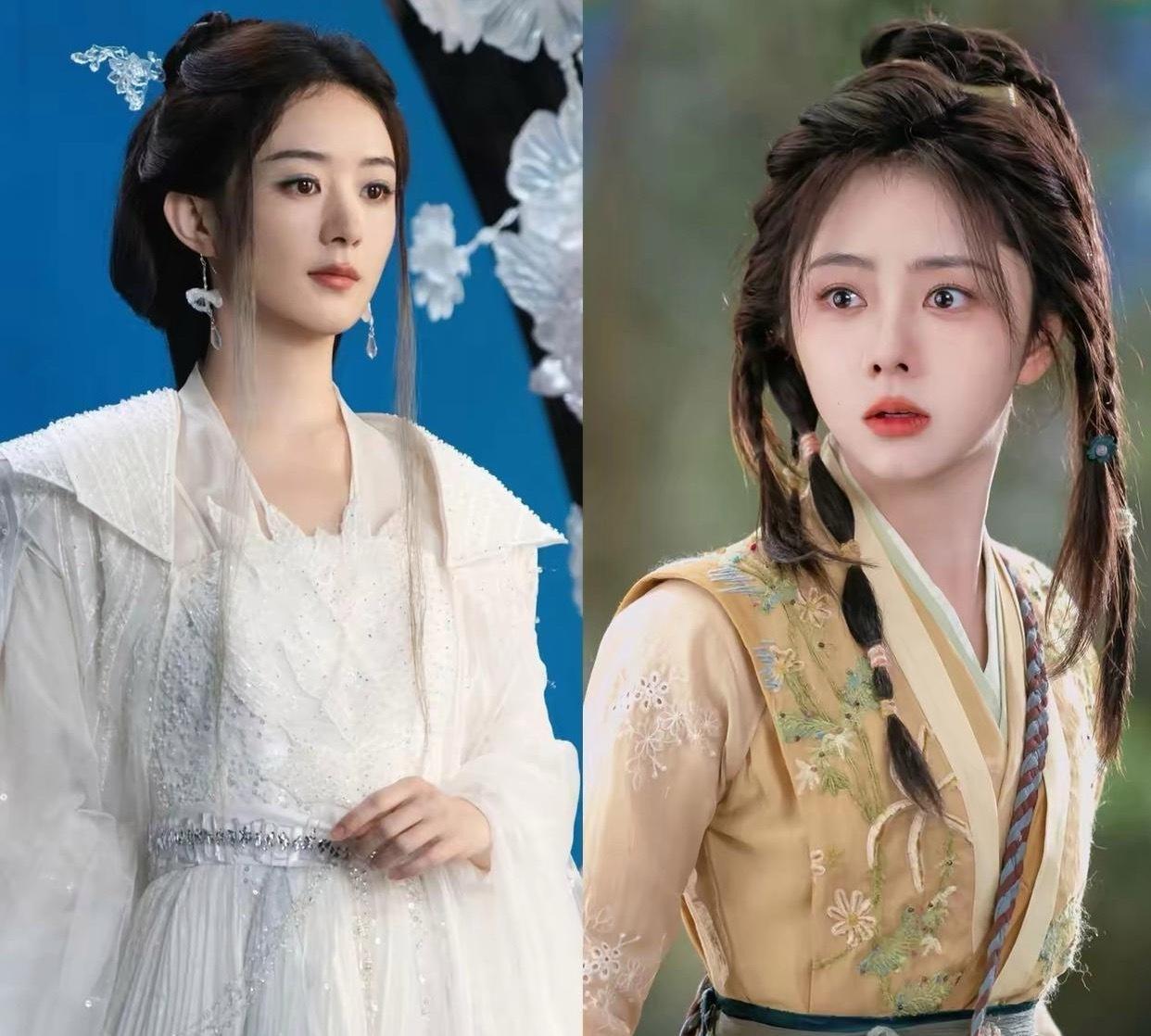 刷到赵丽颖客串《逍遥》的片段 突然就懂谭松韵为啥拖到35岁才试水仙侠剧了 这类型