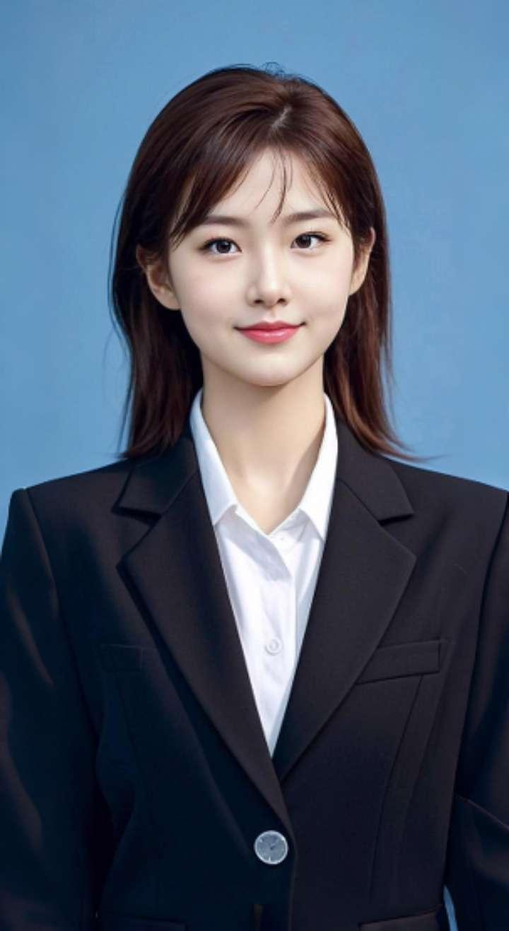 AI扩图 AI职场丽影