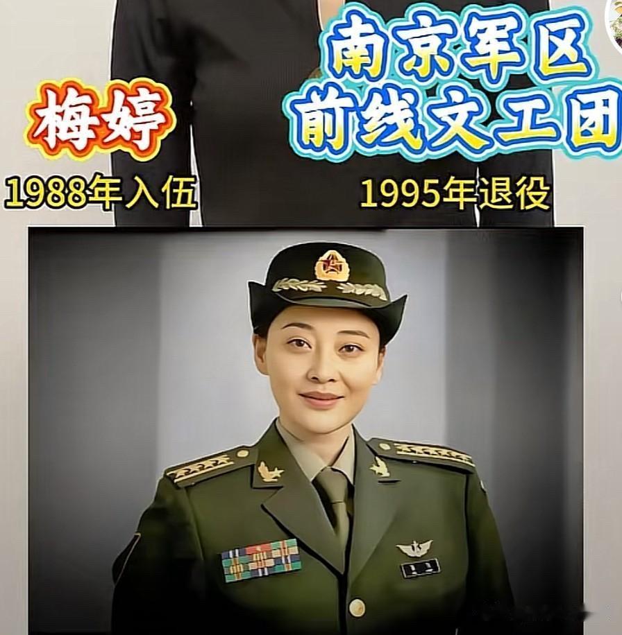 细数有军旅文工团经历的明星，各有多年军营时光。

孙俪、韩红、闫妮、梅婷、董洁、