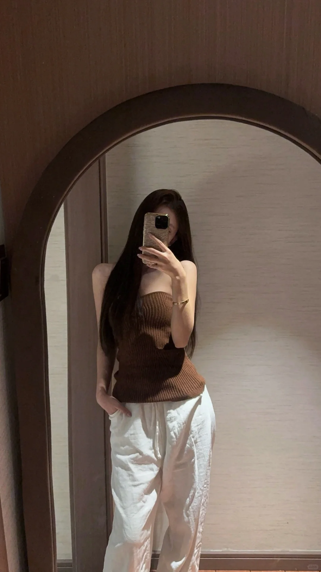 两张素颜穿搭