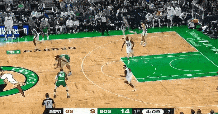 不是….威金斯空篮上不进？？#NBA[超话]##勇士vs凯尔特人# ​​​