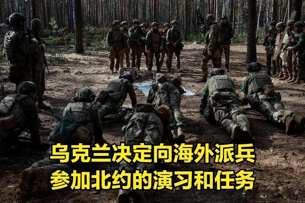 乌克兰自己国内在打仗，兵源都不足，还派兵出去？这么表演不觉得很无聊吗？

乌克兰