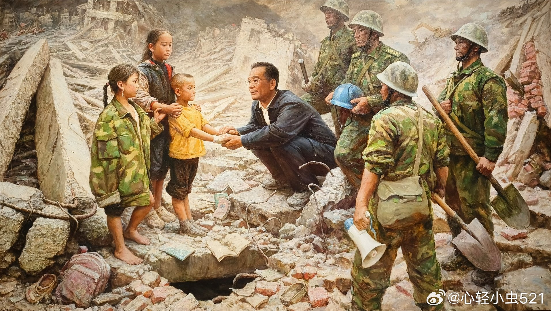 湖南长沙  李自健美术馆《人性与爱》李自健油画展 