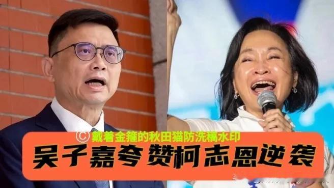 柯志恩一直在逆袭！
新北稳赢、高雄能赢，吴子嘉最新预测高雄选情就四个字：“很有可