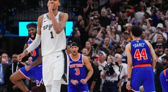 得不偿失！为了打快攻，文班亚马让队友背了个大锅
NBA总决赛G2，末节关键时刻，